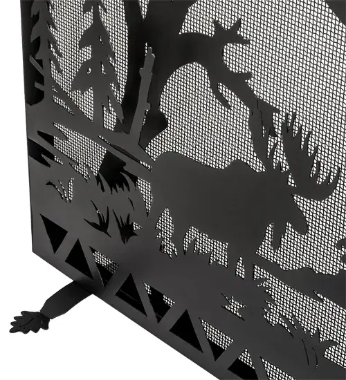 47" Wide X 39" High Moose Creek Arched Fireplace Screen - Image 5