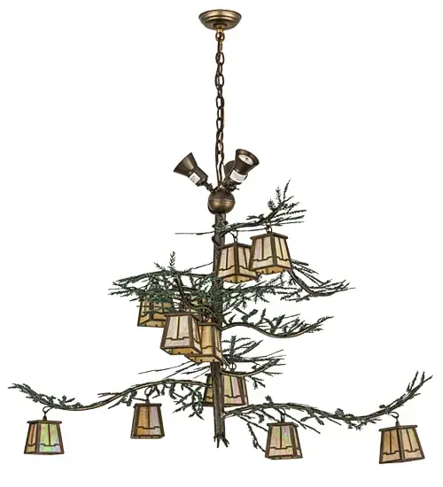The Meyda Tiffany - Pine Branch by Meyda Lighting - Image 3
