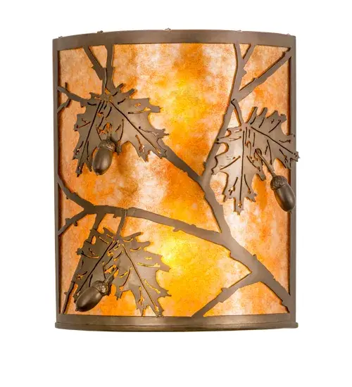 The Oak Leaf & Acorn by Meyda Lighting - Image 6