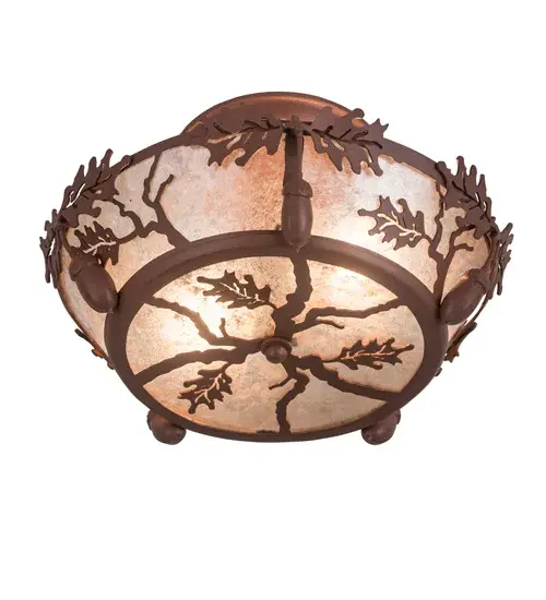 The Oak Leaf & Acorn by Meyda Lighting - Image 6
