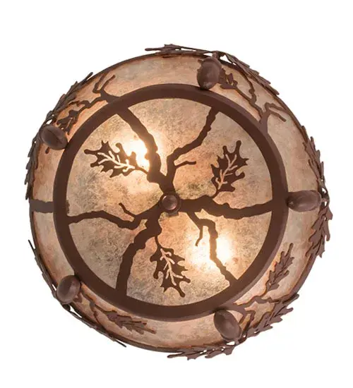The Oak Leaf & Acorn by Meyda Lighting - Image 7