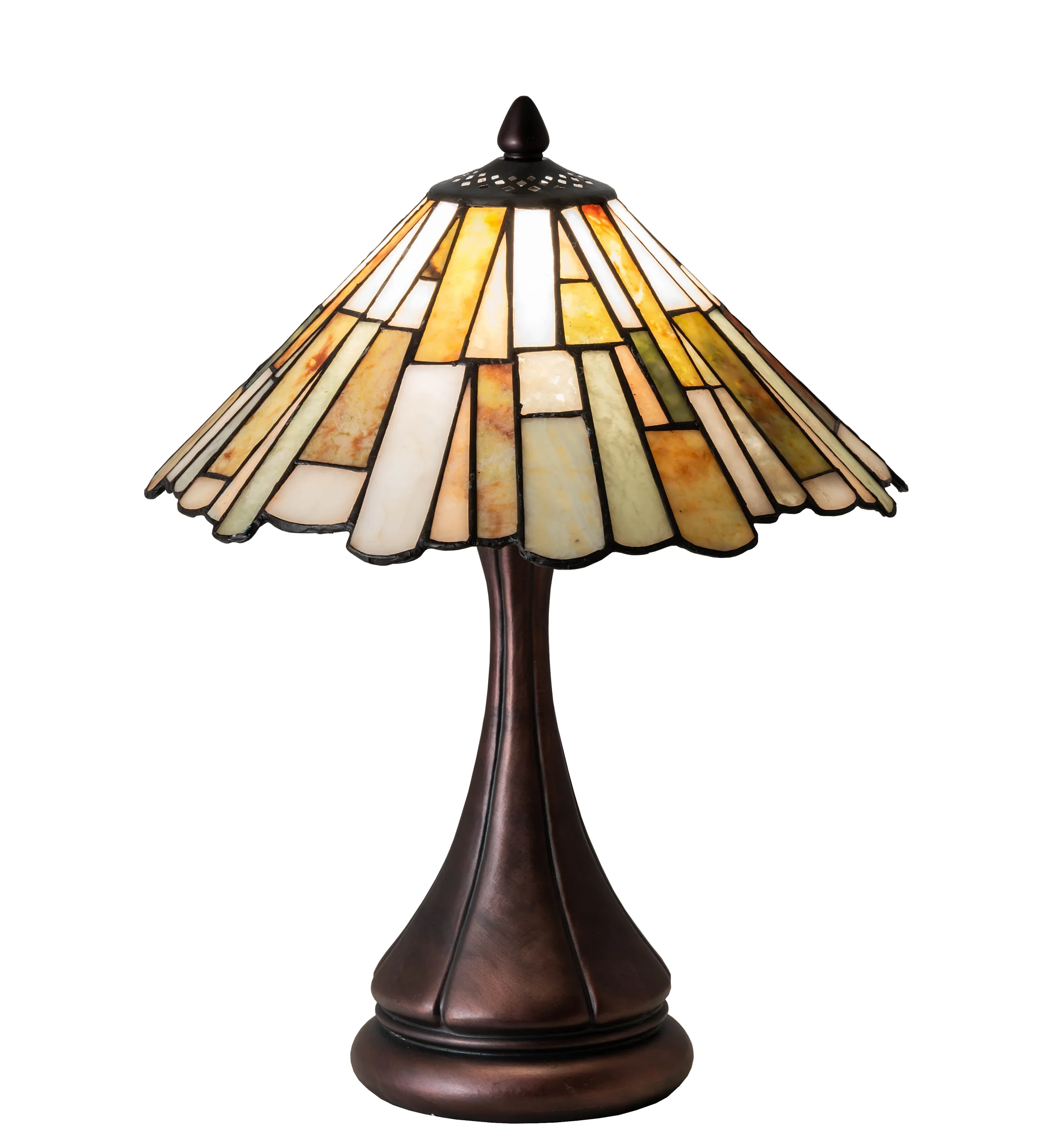 Delta Accent Lamp in Mahogany Bronze