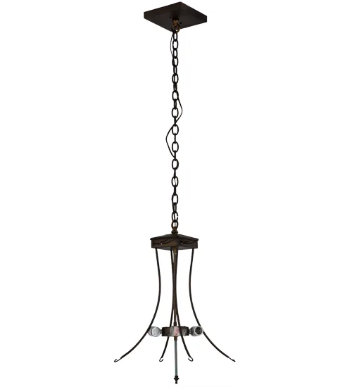 35" Wide Inverted Pendant Hardware