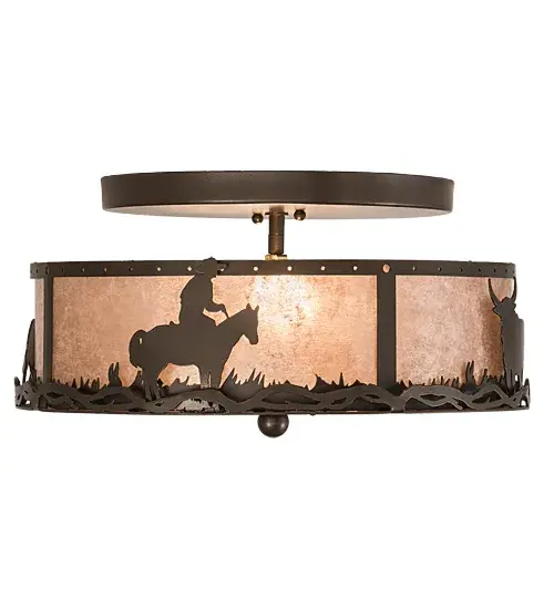 The Cowboy & Steer by Meyda Lighting - Image 5