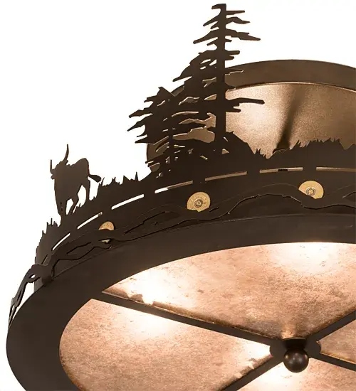 The Cowboy & Steer by Meyda Lighting - Image 8