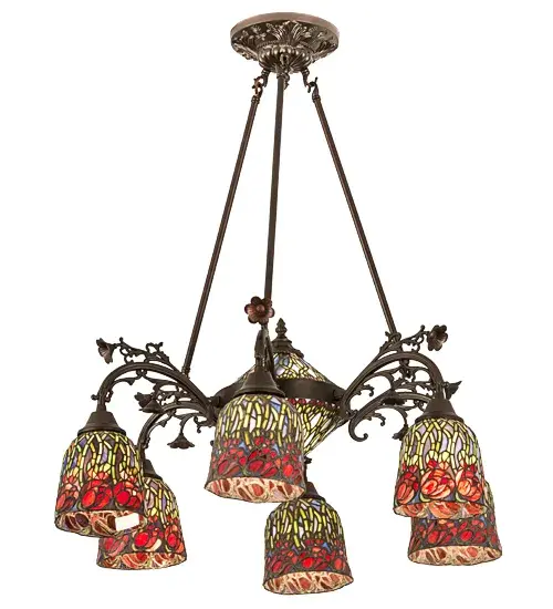 The Red Rosebud by Meyda Lighting - Image 2