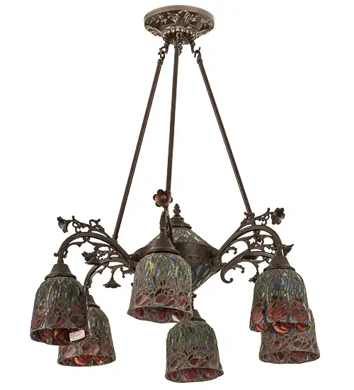 The Red Rosebud by Meyda Lighting - Image 3