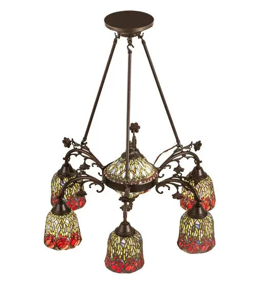 The Red Rosebud by Meyda Lighting - Image 4