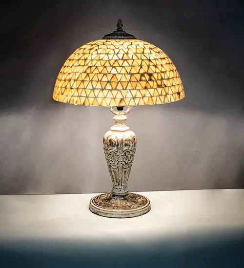 24" High Mosaic Dome Table Lamp - Image 1