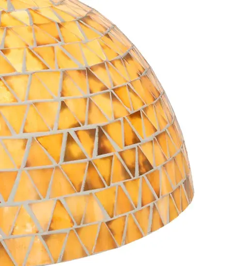 24" High Mosaic Dome Table Lamp - Image 7