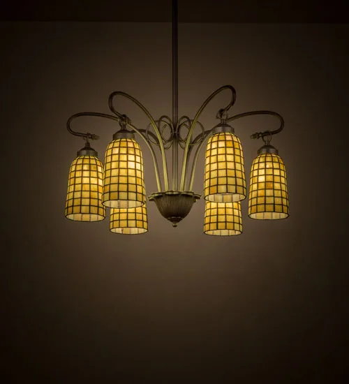 26" Wide Terra Verde 6 Light Chandelier