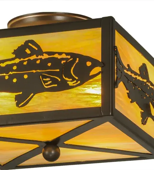 The Meyda Tiffany - Trout by Meyda Lighting - Image 8