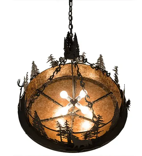 The Meyda Tiffany - Wildlife At Dusk by Meyda Lighting - Image 4