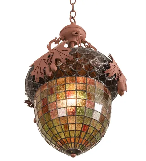 The Meyda Tiffany - Oak Leaf & Acorn by Meyda Lighting - Image 6