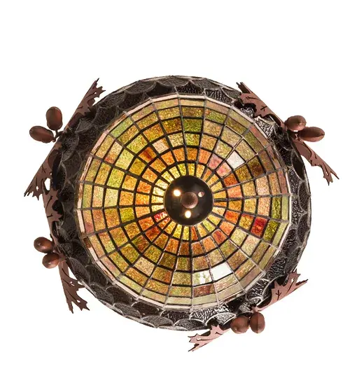 The Meyda Tiffany - Oak Leaf & Acorn by Meyda Lighting - Image 7