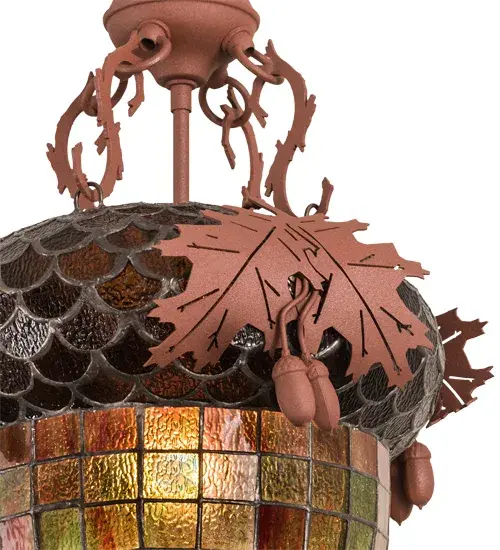 The Meyda Tiffany - Oak Leaf & Acorn by Meyda Lighting - Image 4