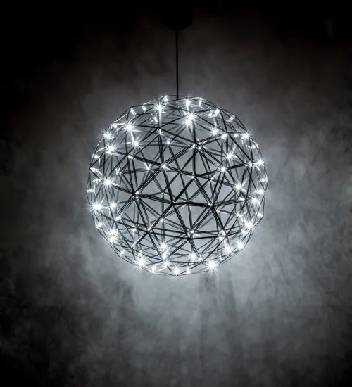 44"Wide Geosphere 92 Light Pendant