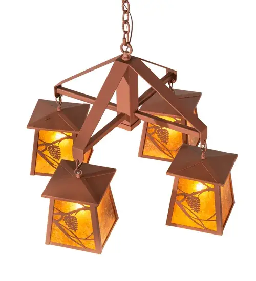 The Meyda Tiffany - Whispering Pines by Meyda Lighting - Image 4