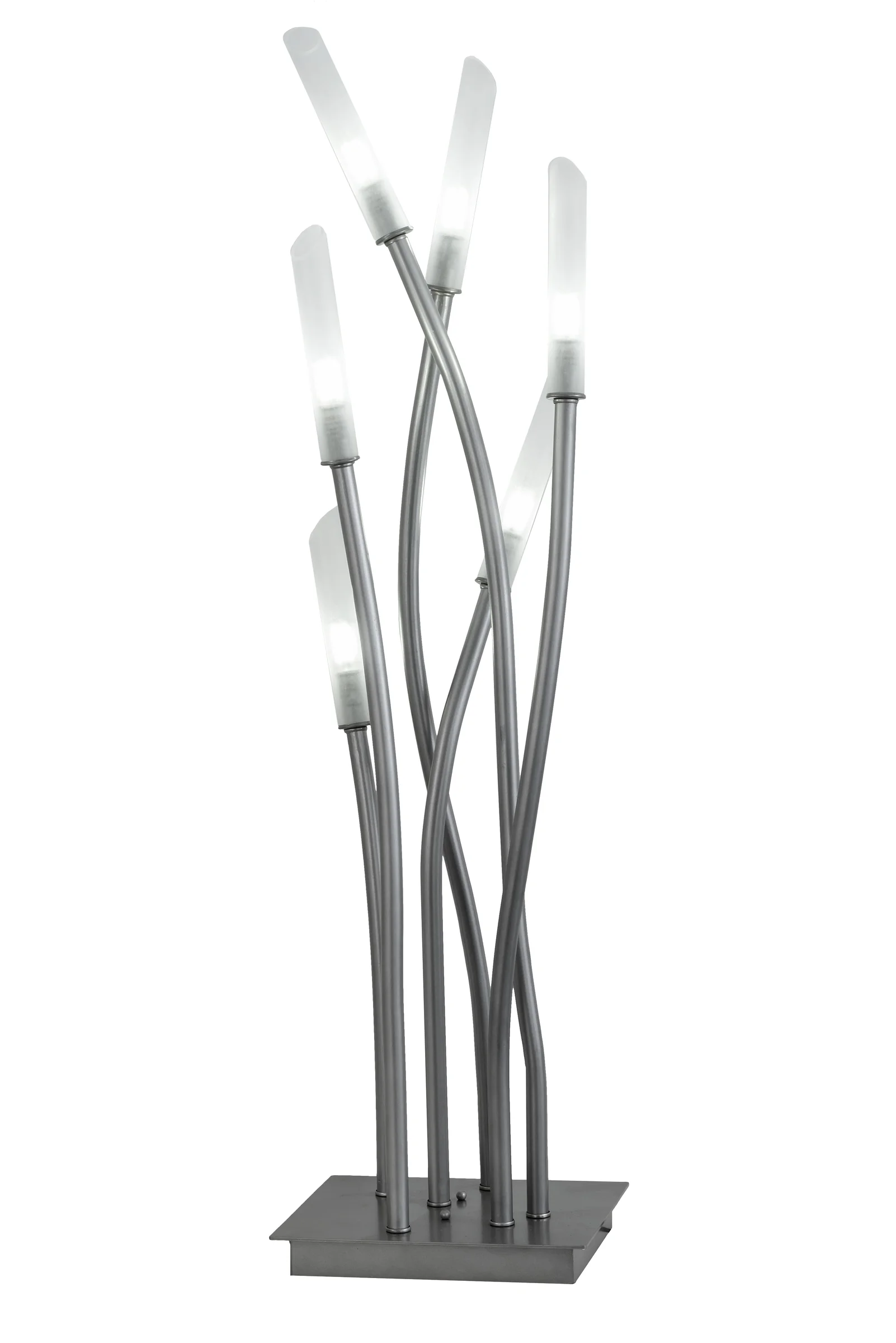 Titicaca LED Table Lamp in Nickel