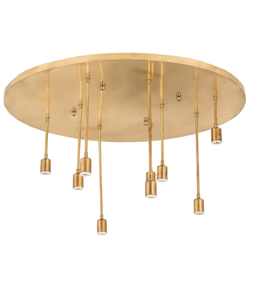 The Meyda Tiffany - Raw Brass by Meyda Lighting