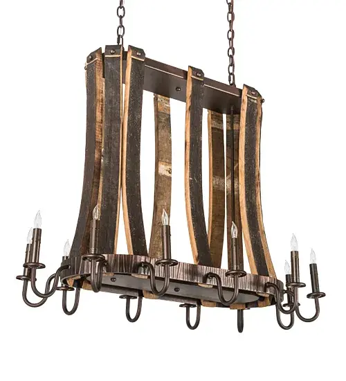 The Barrel Stave by Meyda Lighting - Image 3