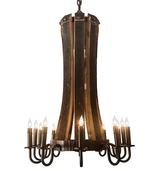 The Barrel Stave by Meyda Lighting - Image 8