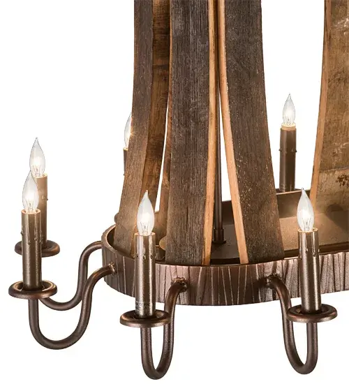 The Barrel Stave by Meyda Lighting - Image 9