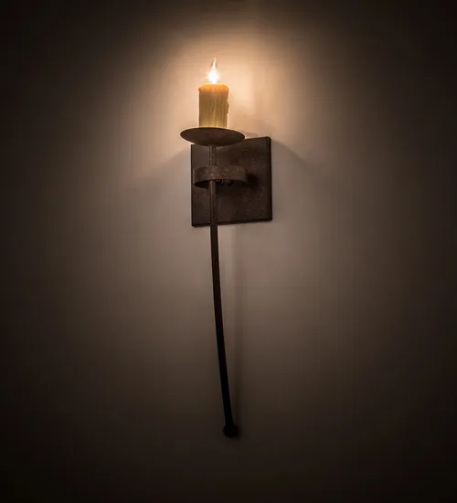 6" Wide Bechar Wall Sconce
