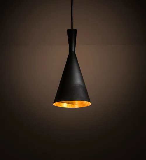 7.5" Wide Cone Mini Pendant
