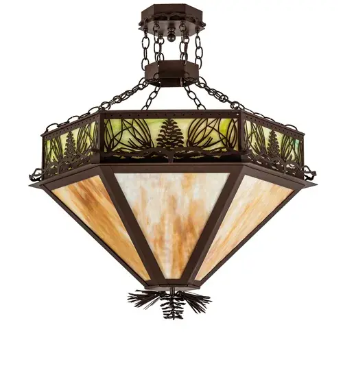 The Meyda Tiffany - Mountain Pine by Meyda Lighting - Image 3