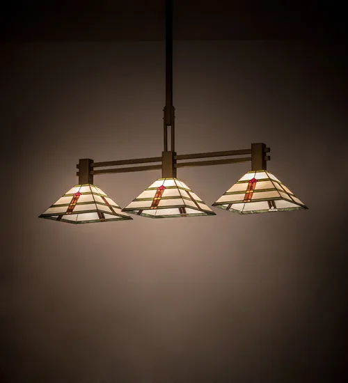 48" Long Prairie Arrowhead 3 LT Island Pendant