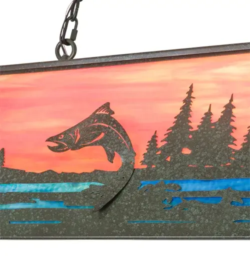 The Trout & Fisherman by Meyda Lighting - Image 8