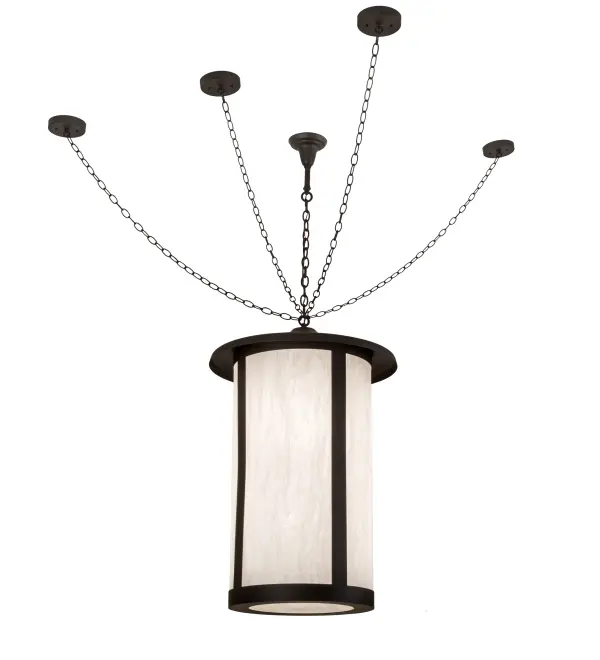The stunning Craftsman Signature lantern features an Angelwing Idalight lens enhanced with an Oil Rubbed Bronze finish. Display this pendant to illuminate the exteriors of timber homes, modern farmhouses, and other spaces. The overall height ranges from 47 to 143 inches, and the chain can be easily adjusted on location to meet your lighting requirements. The anti-sway chains ensure the pendant remains upright in a fixed position regardless of structural vibration or wind. The Fulton Prime Pendant is included in our American-made, American-designed, handcrafted Craftsman Signature Series, manufactured in Yorkville, New York. UL and cUL listed for dry, damp, and wet locations. Our Build Your Own Craftsman Signature Series features unlimited combinations of styles. The collection is called Build Your Own because it is fully configurable and customizable from size and design to finish and lens color. Marine grade, solid brass, or copper raw materials are utilized to ensure items from the Craftsman Signature Series of outdoor and indoor lighting will stand the test of time, as these premium metals are impervious to most types of oxidation. Hand-applied Patina finishes on brass and copper are sealed with a clear varnish and over time, may require gentle maintenance, such as wax, to delay or reverse the natural living finish attributes indicative of this finishing process. Patina finishes on brass and copper provide strong resistance to fading from sun exposure, will not chip or crack, and will not rust like a steel-framed item in the same conditions. Choose from many style options, or send us your concept today! Call today to learn how to use the configuration tool available on our website for an instant item number! Collection: Fulton Finish: Exterior Oil Rubbed Bronze Glass: Angelwing Idalight Width: 24.00" Height: 47.00" Length: 24.00" Weight: 43.00 lb Number of Bulbs: 4 Maximum Wattage: 60.00 W Bulb Type: A19 Bulb Base: E26 Material: Steel Country of Origin: USA Safety Listing: Damp Safety Rating: Wet