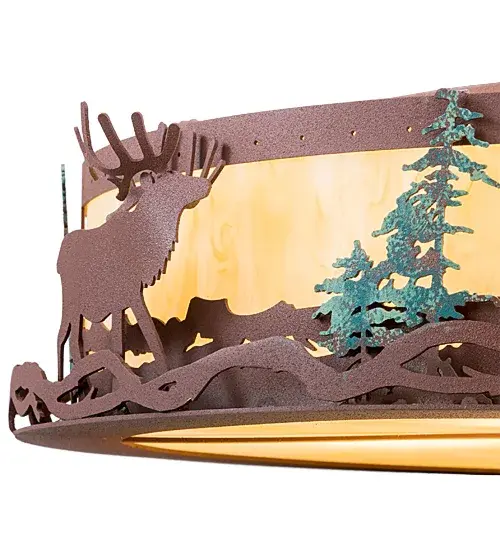 The Elk at Dusk by Meyda Lighting - Image 8