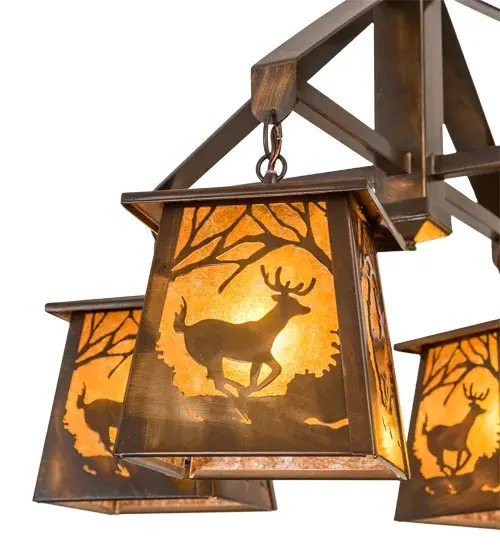 The Deer at Dawn by Meyda Lighting - Image 8