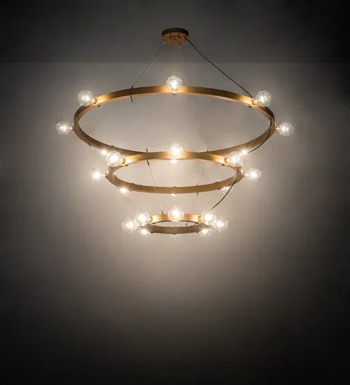72" Wide Manheim Alva 24 Light Three Tier Chandelier