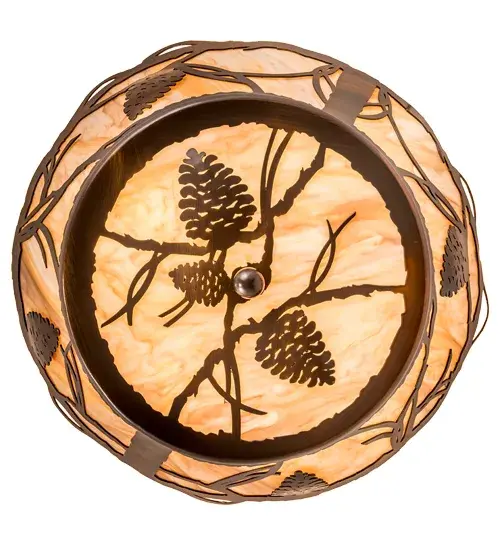 The Meyda Tiffany - Whispering Pines by Meyda Lighting - Image 6
