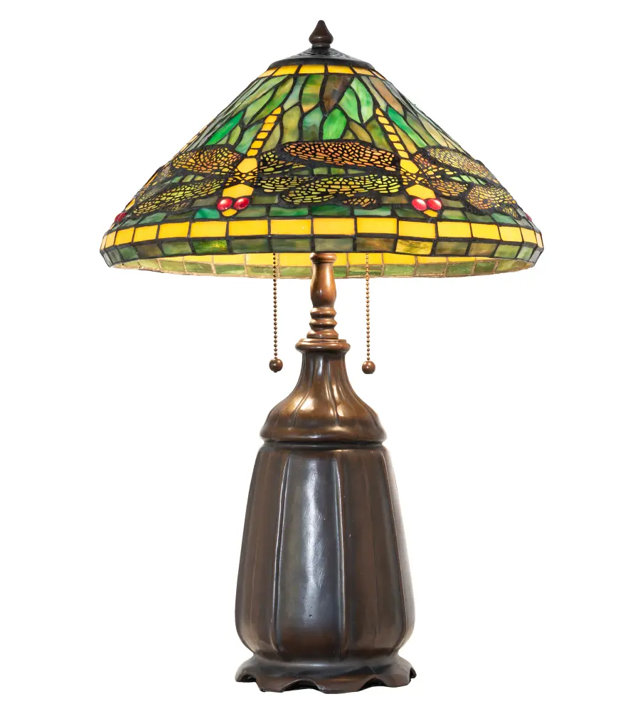 The Tiffany Dragonfly by Meyda Lighting - Image 1