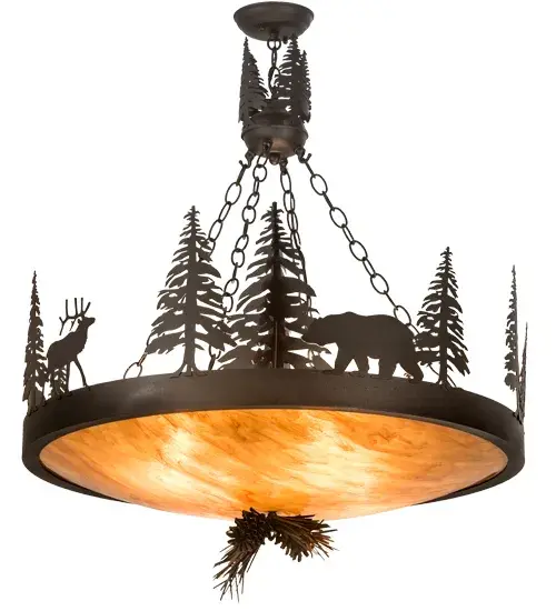 The Wildlife at Dusk by Meyda Lighting - Image 2