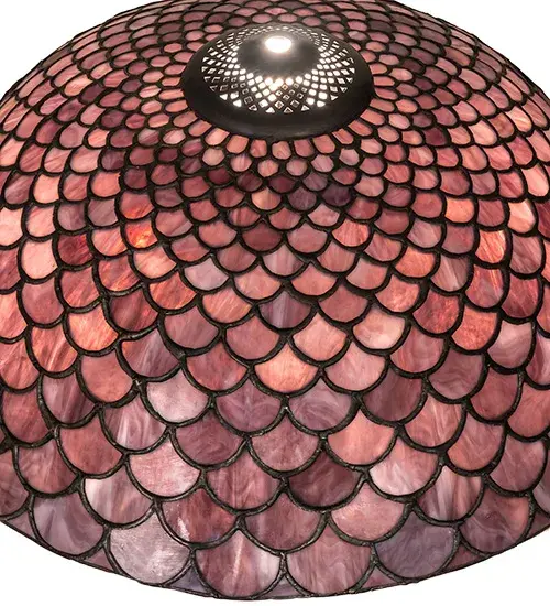 The Meyda Tiffany - Tiffany Fishscale by Meyda Lighting - Image 4