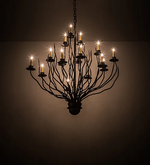 42"W Sycamore 16 LT Chandelier