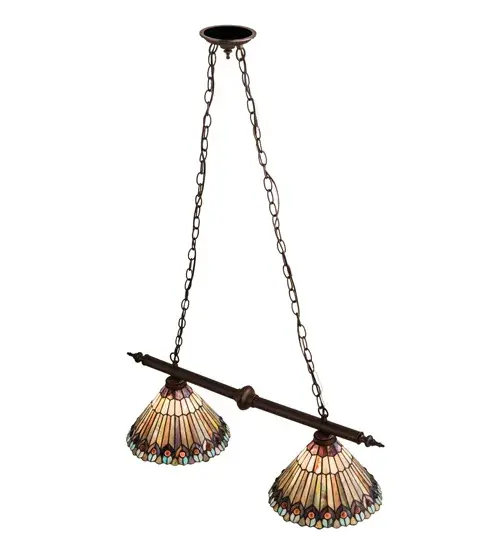 The Tiffany Jeweled Peacock by Meyda Lighting - Image 4