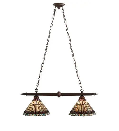 The Tiffany Jeweled Peacock by Meyda Lighting - Image 5
