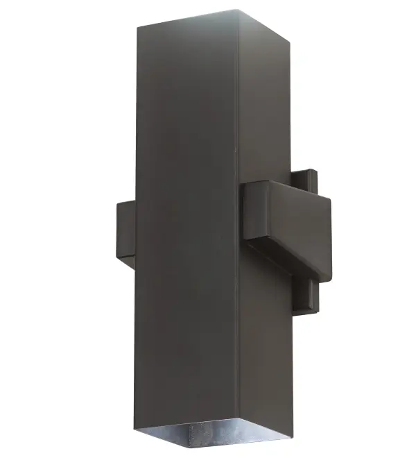 Elevate your lighting experience with this impressive; sleek wall sconce design. The Quadrato Torre offers smooth lines and a sturdy metal frame with hardware featured in a Textured Black finish. The fixture provides impressive upward and downward lighting effects on walls in residences; healthcare facilities; hotels; restaurants; and different environments from Atlantic City; New Jersey; to Reno; Nevada. The Quadrato Torre Wall Sconce is included in our American-made; American-designed; handcrafted Modern Lighting Collection and manufactured in Yorkville; NY. UL and cUL listed for dry and damp locations.