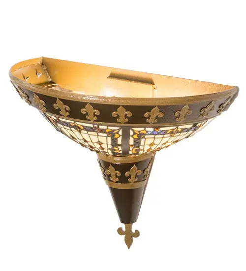 The Meyda Tiffany - Fleur-De-Lis by Meyda Lighting - Image 4