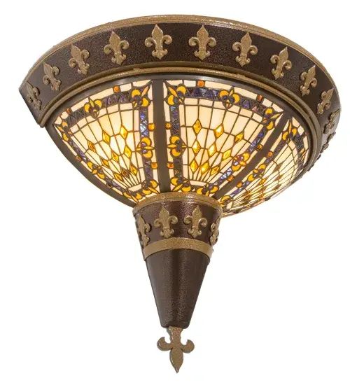The Meyda Tiffany - Fleur-De-Lis by Meyda Lighting - Image 6