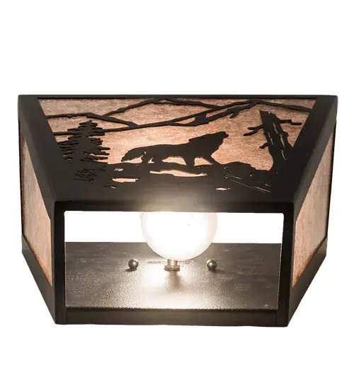 The Wolf on the Loose by Meyda Lighting - Image 8
