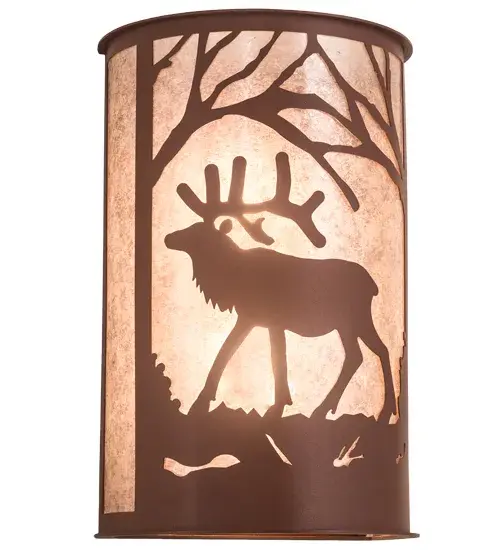 The Elk at Dawn by Meyda Lighting - Image 2