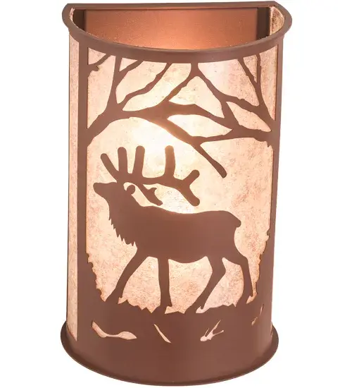 The Elk at Dawn by Meyda Lighting - Image 4