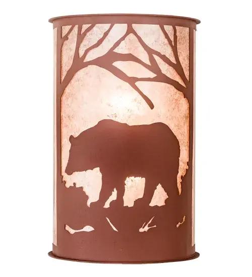 The Bear at Dawn by Meyda Lighting - Image 5